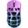 Attack Shark R3 Mor-Mavi Şarjlı Kablolu/Kablosuz Gaming Mouse