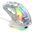 Attack Shark X2 Pro Şeffaf Beyaz Optik Kablolu/Kablosuz Gaming Mouse