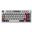 Aula F75 Beyaz RGB %75 TKL GrayWood V4 Switch Kablolu/Kablosuz Mekanik Gaming Klavye