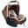 Baby Home BH-500 Comfort Krem Kahverengi Bebek Oto Koltuğu