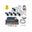Bises 748POE 5 MP 1940p POE 48 IR LED Gece Görüşlü IP Güvenlik Kamera Seti - 5 Kameralı