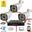 Bises BS 604W 5MP Sony Lens 4 Warm LED Gece Renkli Gösteren Güvenlik Kamerası - 3 Kameralı