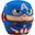 Bitty Boomers Captain America Figürlü Lisanslı Mini Bluetooth Hoparlör
