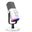 Fifine AM8 Beyaz XLR/USB RGB Dinamik Oyuncu ve Yayıncı Mikrofonu