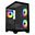 GameBooster GB-M6001B Rainbow Fanlı Siyah 600 W Micro ATX Gaming Bilgisayar Kasası