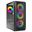 GameBooster GB-T005MB RGB Fanlı Siyah ATX Oyuncu Kasası