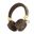 Guess Metal Logolu 4G PU Deri Kahverengi Bluetooth Kulaklık