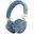 Guess Metal Logolu 4G PU Deri Mavi Bluetooth Kulaklık