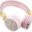 Guess Metal Logolu 4G PU Deri Pembe Bluetooth Kulaklık