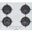 Hoover HGV 64 SMCW Ankastre Beyaz Cam Ocak
