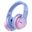 iClever BTH12 Gradyan Pembe Çocuk Bluetooth Kulaklık