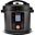 Karaca Cooker 2in1 Matt Black 6 lt Çok Amaçlı Basınçlı Pişirici Elektrikli Düdüklü Tencere ve Airfryer