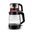 Karaca Glass Tea XL 2 in 1 Cam Shiny Black Çay Makinesi