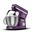 Karaca Mastermaid Chef Pro Çift Kollu 1750 W 5 lt Grape Purple Hamur Yoğurma Makinesi