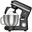 Karaca Mastermaid Chef Pro Shiny Black 1750 W Çift Kollu Stand Mikser