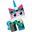 Lego 41775 Unikitty Series 1 Minifigür - Camouflage Unikitty