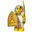 Lego 71008 Seri 13 Minifigür 8. Egyptian Warrior
