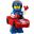 Lego 71021 Party Series 18 Minifigür 13. Race Car Guy