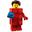 Lego 71021 Party Series 18 Minifigür 2. Brick Suit Guy