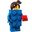 Lego 71021 Party Series 18 Minifigür 3. Brick Suit Girl