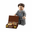 Lego 71022 Harry Potter ve Fantastik Canavarlar Minifigür 19. Jacob Kowalski