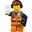 Lego 71023 Movie 2 The Second Part Minifigür 1. Awesome Remix Emmet