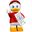 Lego 71024 Disney Seri 2 Minifigür 3. Huey