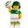 Lego 71025 Series 19 Minifigür 13. Rugby Player