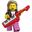 Lego 71027 Series 20 Minifigür 14. 80s Musician