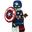 Lego 71031 Marvel Studios Series 9. Zombie Captain America