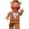 Lego 71033 The Muppet Show Minifigür 7. Fozzie Bear