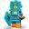Lego 71034 Seri 23 Minifigür - 6. Cardboard Robot