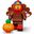 Lego 71034 Seri 23 Minifigür - 9. Turkey Costume