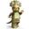 Lego 71045 Series 25 8. Triceratops Costume Fan