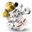 Lego 71046 Seri 26 Minifigur 1. Spacewalking Astronaut