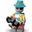 Lego 71046 Seri 26 Minifigur 3. Alien Tourist