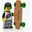 Lego 71048 Minifigure Series 27 : 7.Longboarder