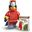 Lego 71051 Hayvanlar Serisi 28 Minifigür 12. Parrot Costume