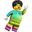 LEGO 71052 Seri 29 Minifigür 9 Football Goalkeeper