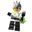 Lego 8804 Seri 4 Minifigür - Crazy Scientist
