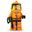 Lego 8804 Seri 4 Minifigür - Hazmat Guy