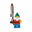 Lego 8804 Seri 4 Minifigür - Lawn Gnome