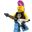Lego 8804 Seri 4 Minifigür - Punk Rocker