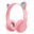 Mastek P47M Pembe Kedi Kulak Bluetooth Kulaklık
