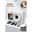 Neffo 48MP Beyaz Retro Ultra HD Fotoğraf Makinesi