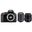 Nikon D5500 18-55mm + 55-200mm VR Lens DSLR Fotoğraf Makinesi