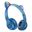 Owwotech P47M Mavi Kedi Kulak Bluetooth Kulaklık