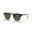 Ray-Ban Clubmaster RB 3016 W0365 49 Black/Gold-Green Unisex Güneş Gözlüğü