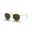 Ray-Ban Round Metal RB 3447 001 50 Arista Gold-Green Unisex Güneş Gözlüğü