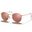 Ray-Ban Round Metal RB 3447 112/Z2 50 Gold-Brown/Pink Aynalı Unisex Güneş Gözlüğü